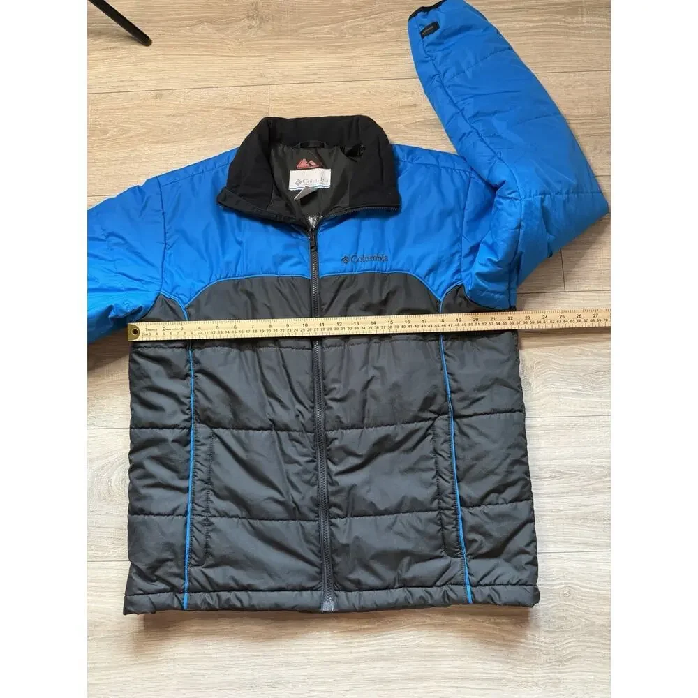 Columbia Whirlibird Interchange Omni-Heat Jacket Blue White Black Men’s L - Picture 16 of 16